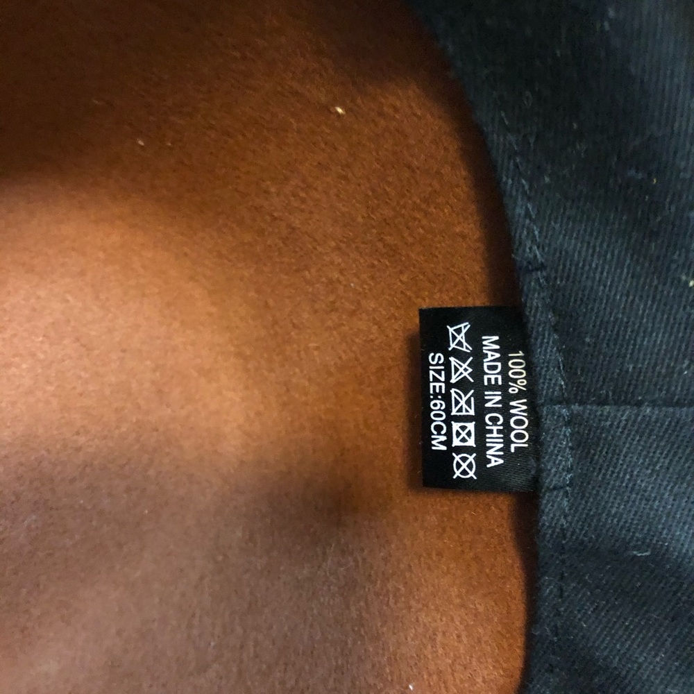 UO Urban Outfitters Wool Flat Fedora - Picture 4 of 4